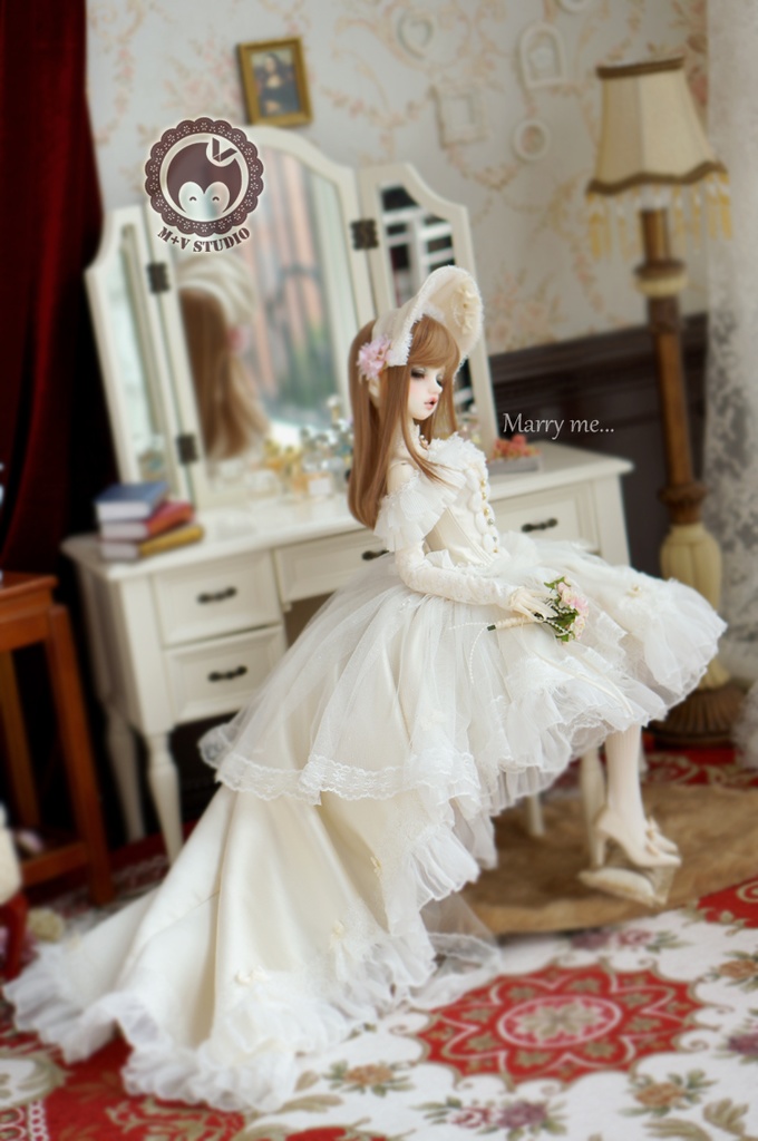 SD少女、SD16、SDGR、ウェディングドレス8点セット