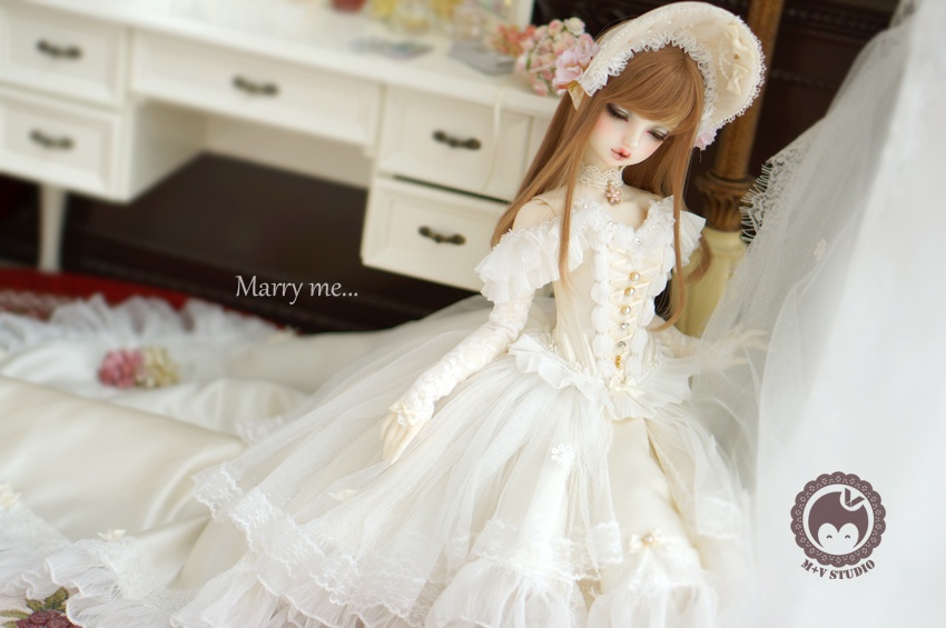 SD少女、SD16、SDGR、ウェディングドレス8点セット