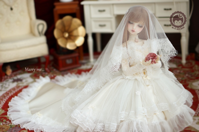 SD少女、SD16、SDGR、ウェディングドレス8点セット