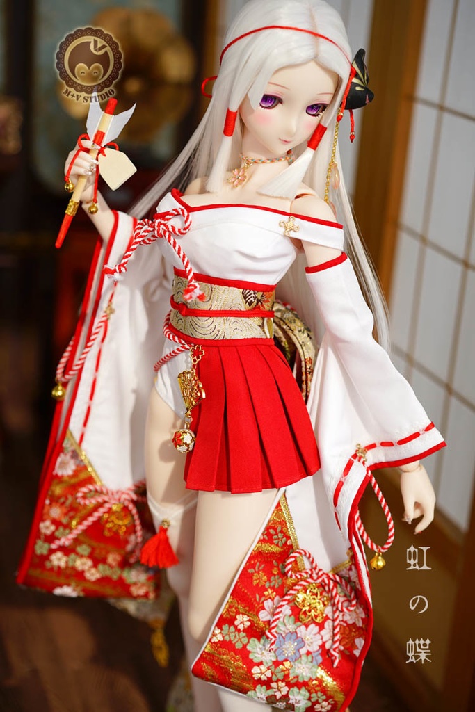 DDS(L/寄せ胸)、DD (L/寄せ胸)、和風ゴージャス巫女服10点セット