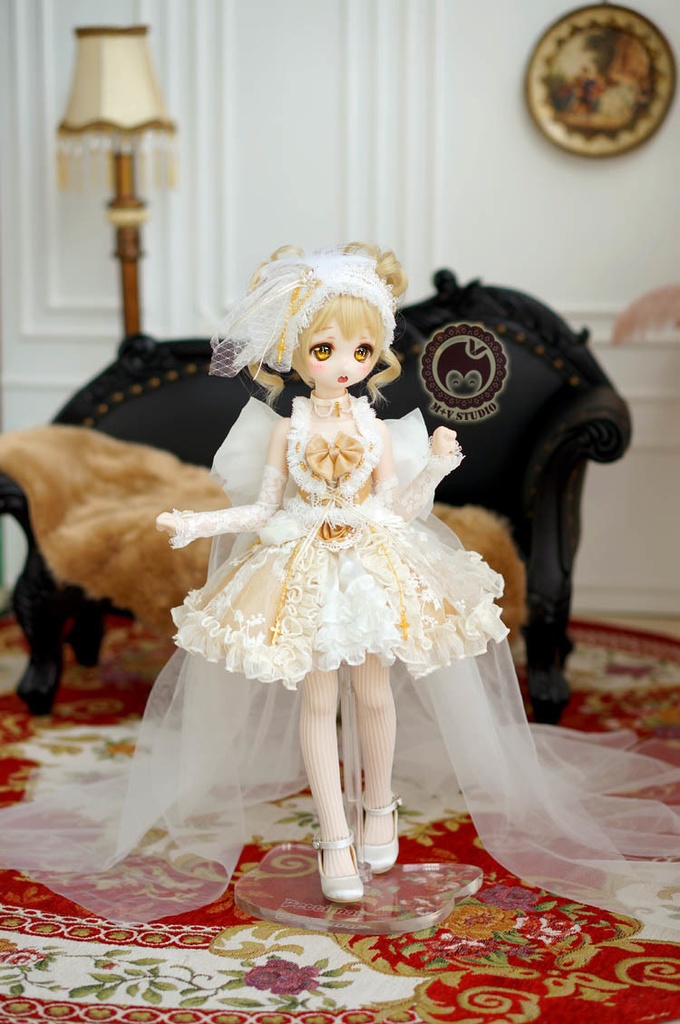 MDD(S/M胸)、バラのゴシックドレス8点セット★限定