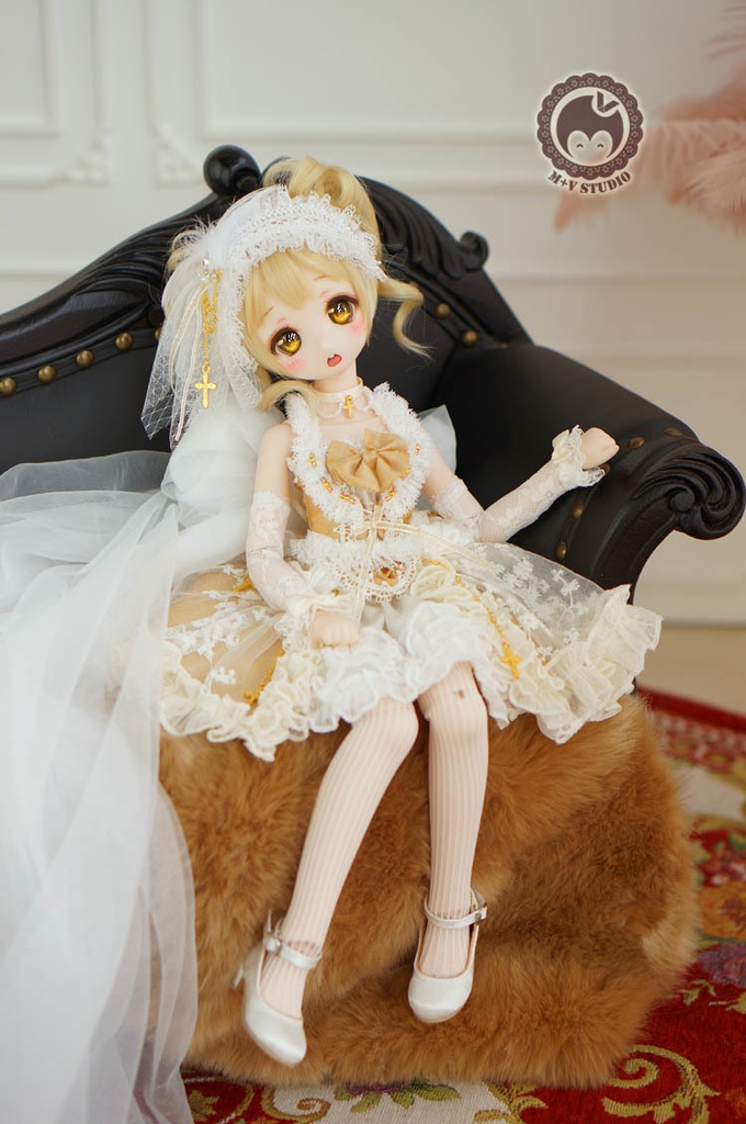 MDD(S/M胸)、バラのゴシックドレス8点セット★限定