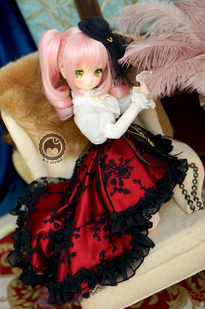 MDD (S/M胸)、ゴシックドレス5点セット