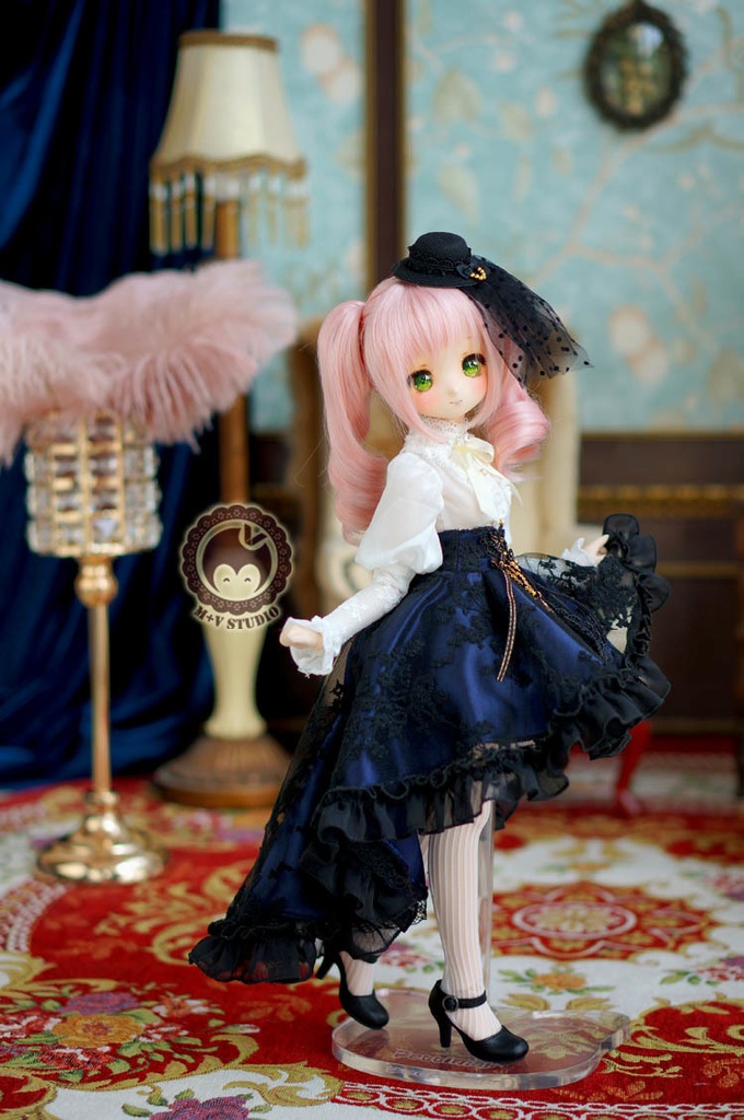 MDD (S/M胸)、ゴシックドレス5点セット