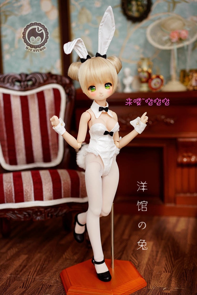 MDD (S/M/L胸)、セクシーバニーガールの6点セット