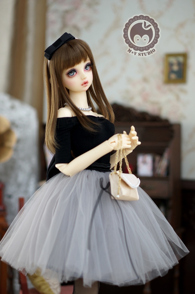 SD少女、SD16、SDGR、パーティー風ドレス5点セット