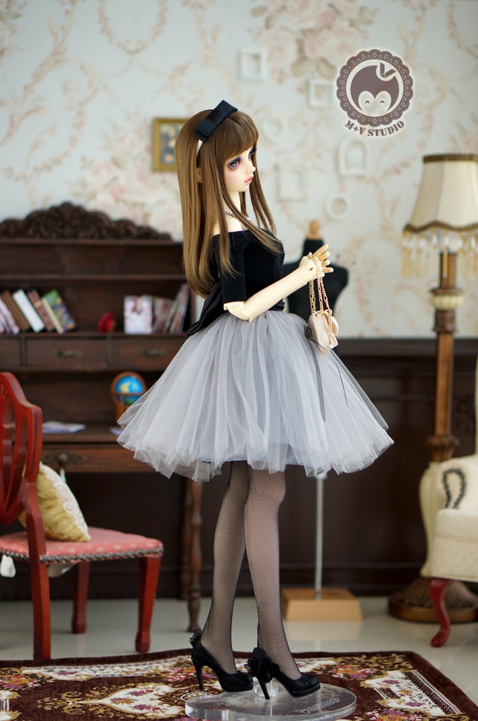 SD少女、SD16、SDGR、パーティー風ドレス5点セット