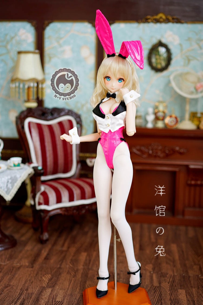 DDS (L/寄せ胸)、DD (L/寄せ胸).DDdy・セクシーバニーガールの6点セット