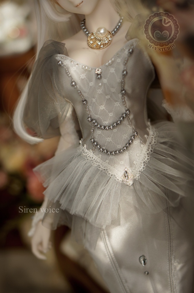 DDS(L/寄せ胸)、DD (L/寄せ胸)人魚姫ドレス7点セット