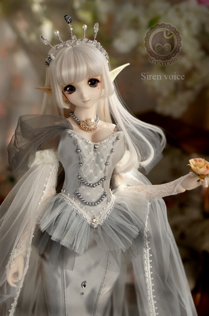 DDS(L/寄せ胸)、DD (L/寄せ胸)人魚姫ドレス7点セット