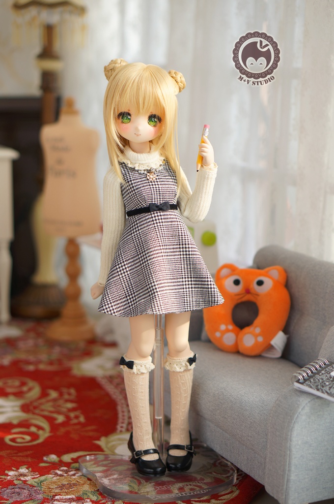 ドール ピンタック ワンピース セット MDD ミニドルフィードリーム