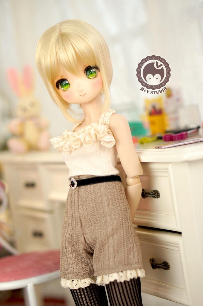 MDD(S/M胸)秋冬、可愛いニットのお洋服4点セット