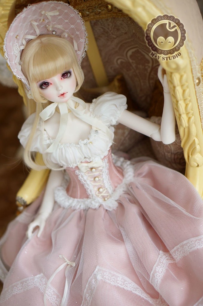 SD16、DD (M/L/L寄せ胸)、ビスチェドレスお洋服7点セット