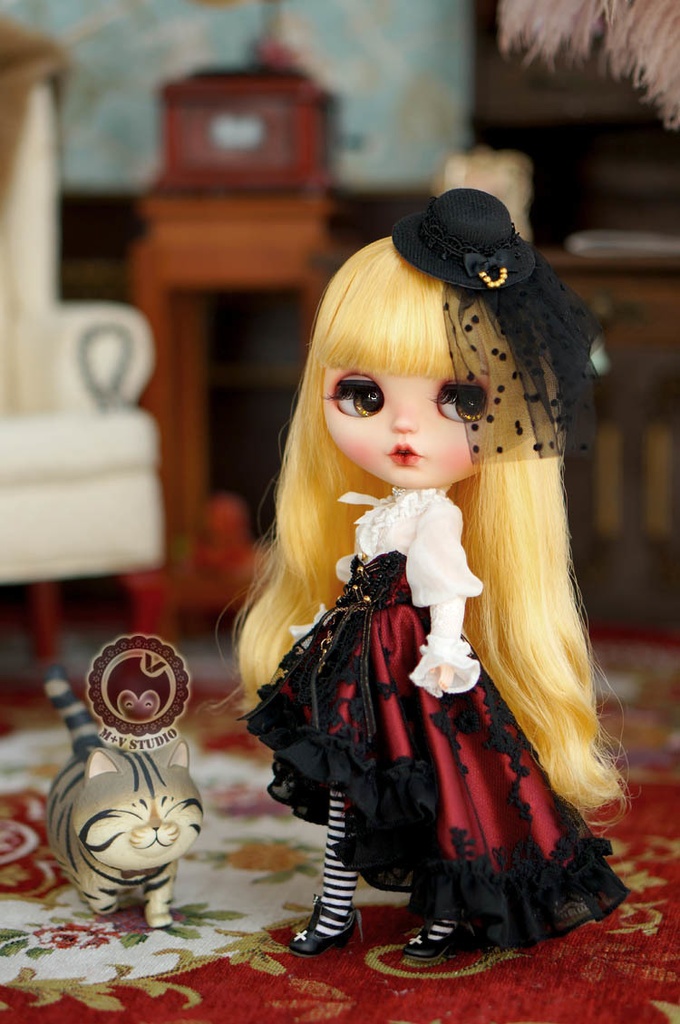 ブライスドレスBlytheアウトフィット2点セットチェック柄