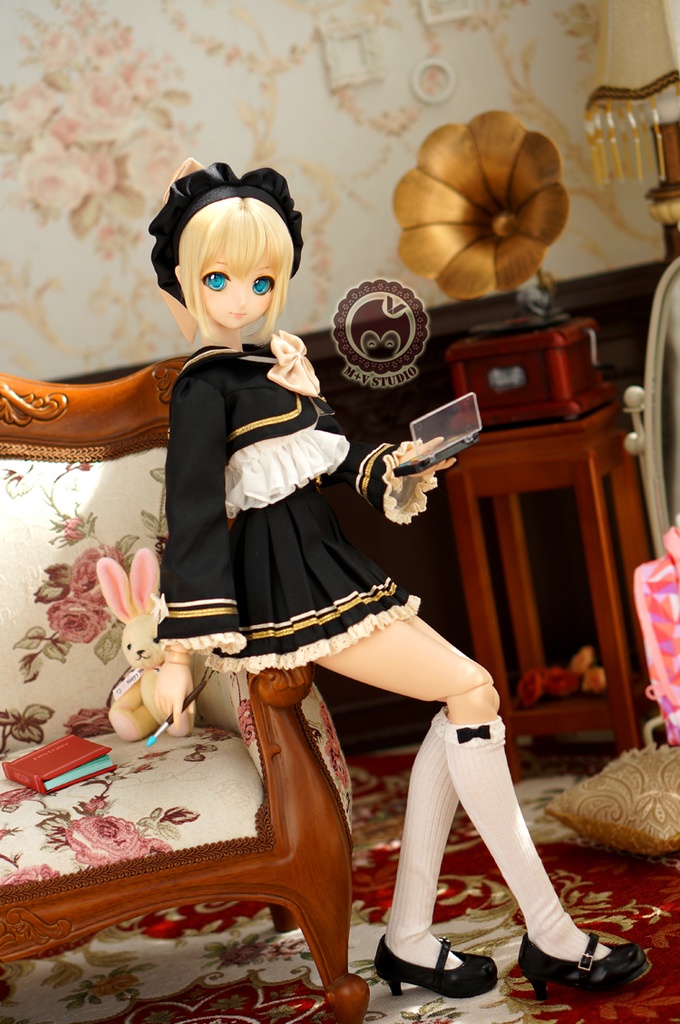 DDS（L）、DD（L胸/寄せ胸）可愛い魔法学校の制服５点セット