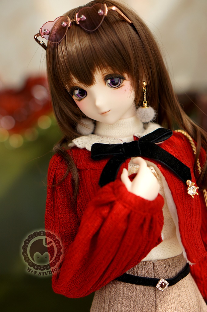 DD(S/M/L胸)秋冬、可愛いニットのお洋服4点セット