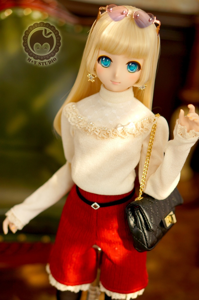 DD(S/M/L胸)秋冬、可愛いニットのお洋服４点セット
