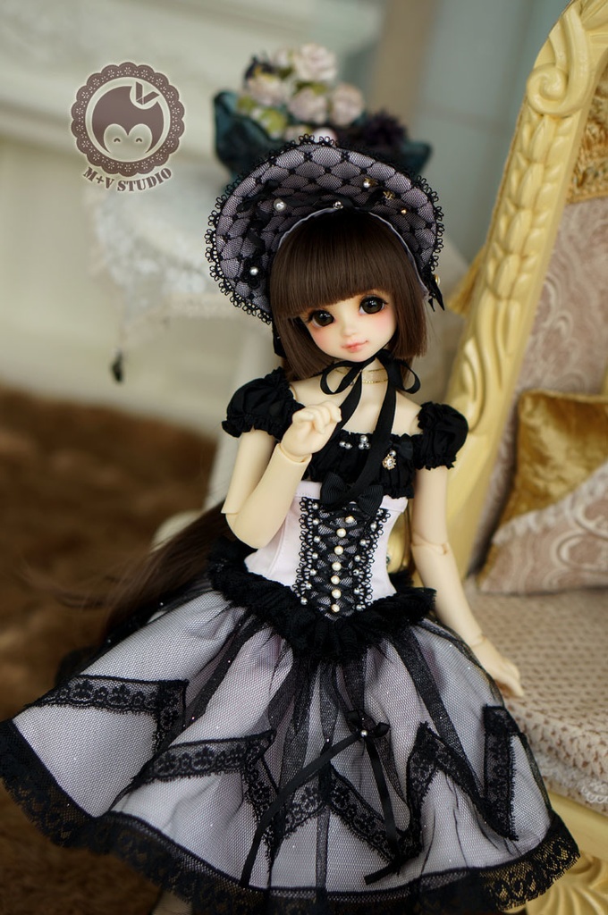 MSD・ビスチェドレスお洋服7点セット