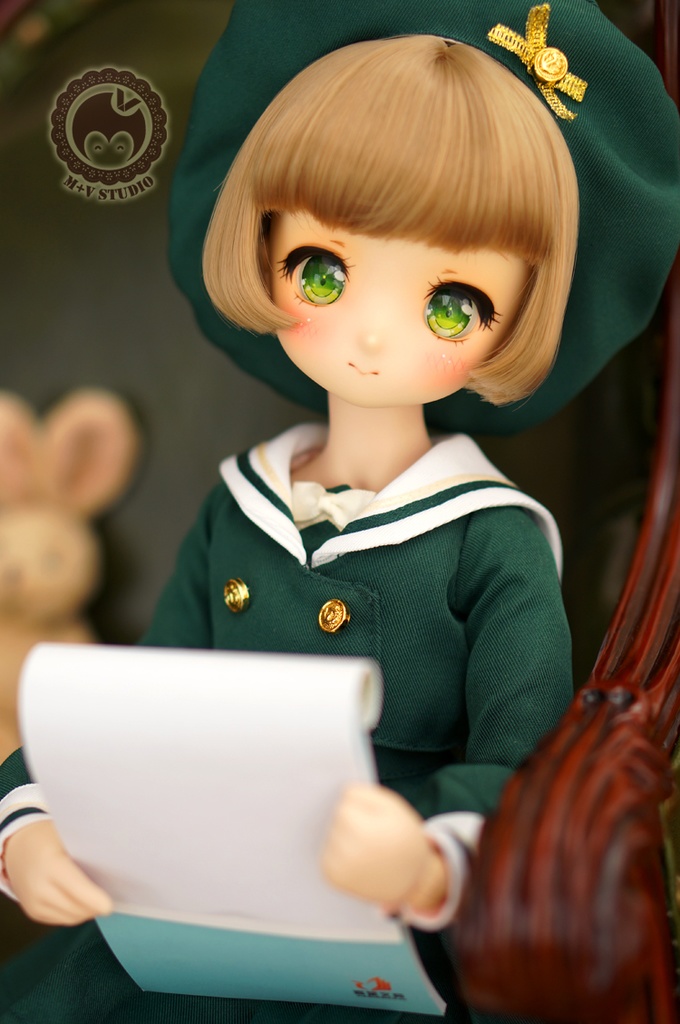 MDD (S/M胸)可愛いマリン風制服4点セット