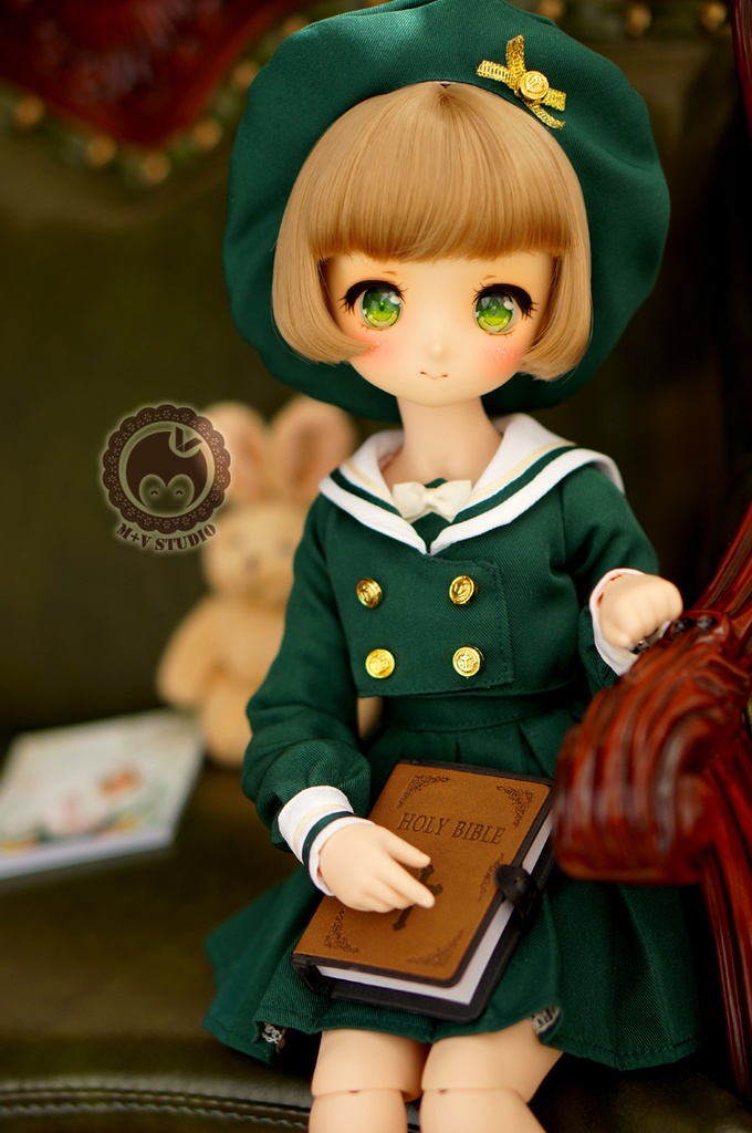 MDD (S/M胸)可愛いマリン風制服4点セット