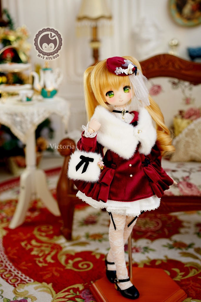 MDD (S/M胸)、貴婦人風ドレスコート6点セット