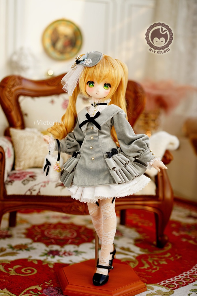 MDD (S/M胸)、貴婦人風ドレスコート6点セット