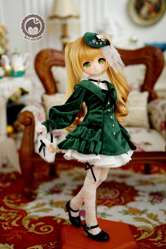 MDD (S/M胸)、貴婦人風ドレスコート6点セット