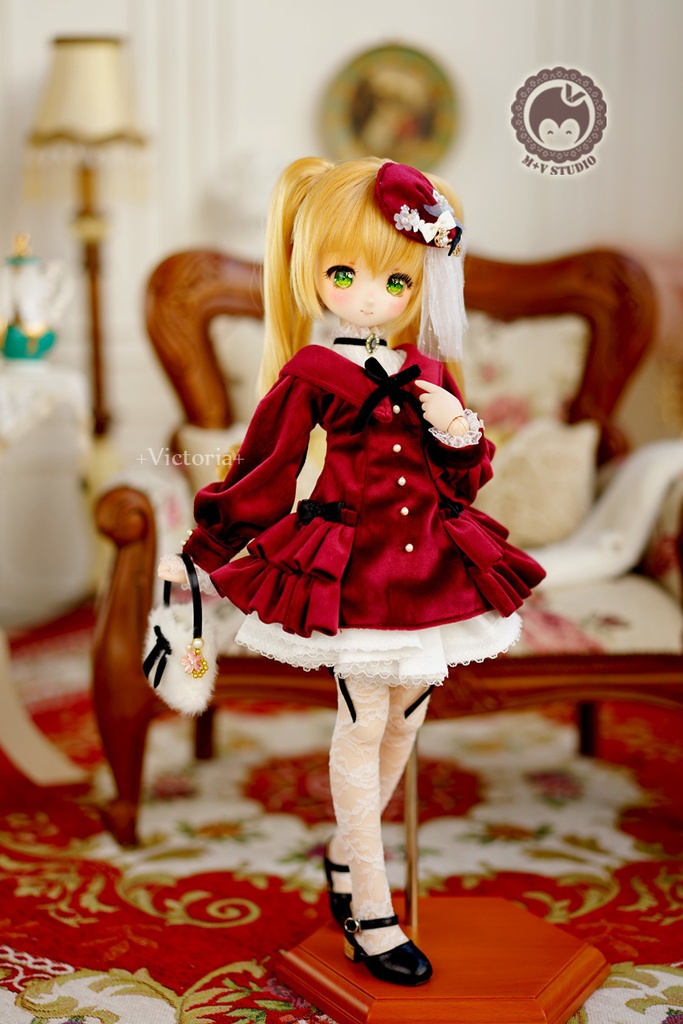 MDD (S/M胸)、貴婦人風ドレスコート6点セット