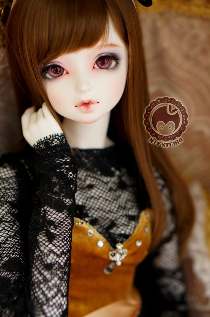 SDGR、SD16、DD(M/L胸)、レーストップスとキラキラワンピースの4点セット