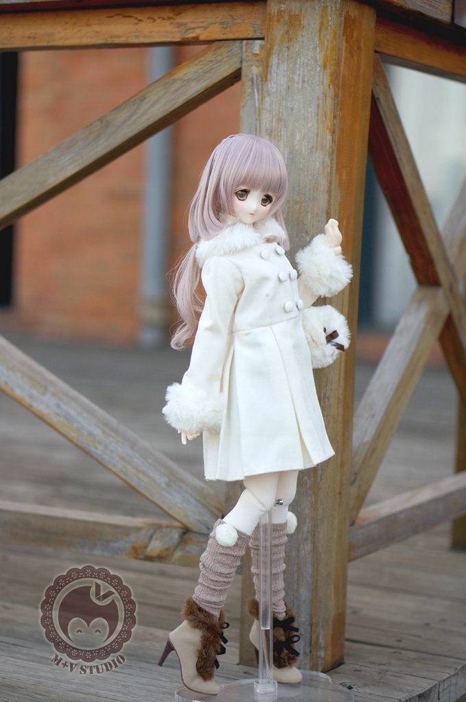 DDS (S/M/L胸)、DD (S/M/L胸)、ファー付きプリンセスラインコート