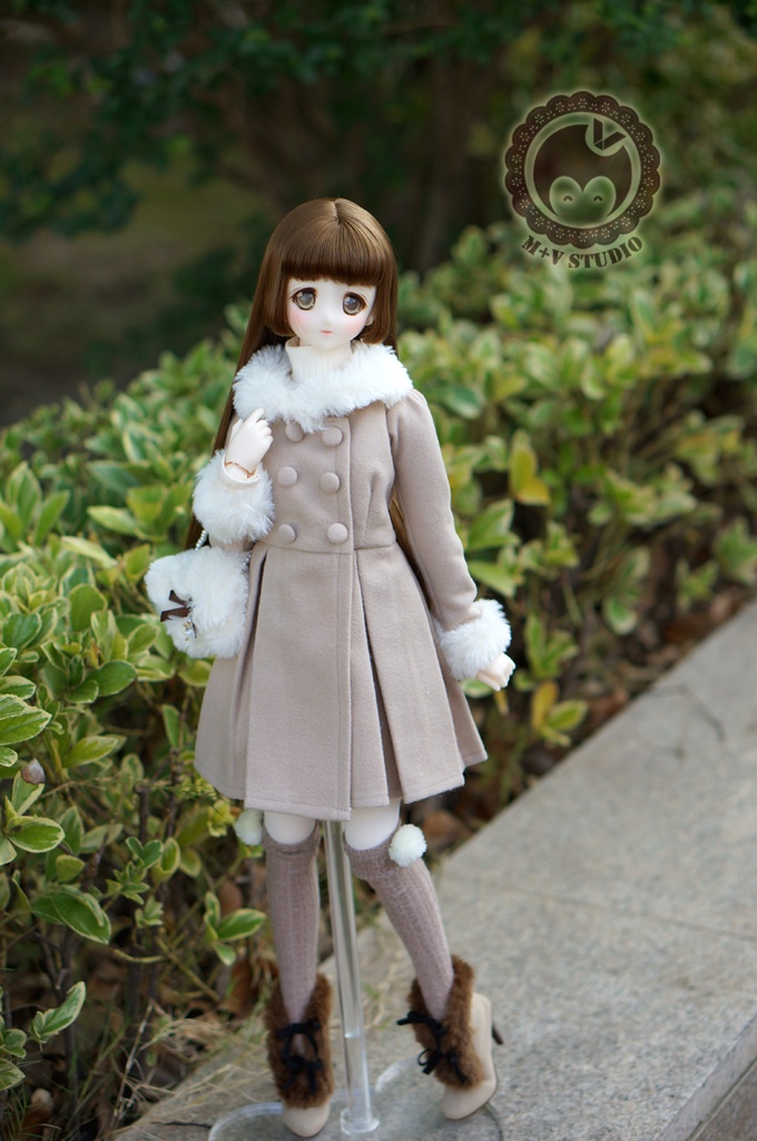 DDS (S/M/L胸)、DD (S/M/L胸)、ファー付きプリンセスラインコート