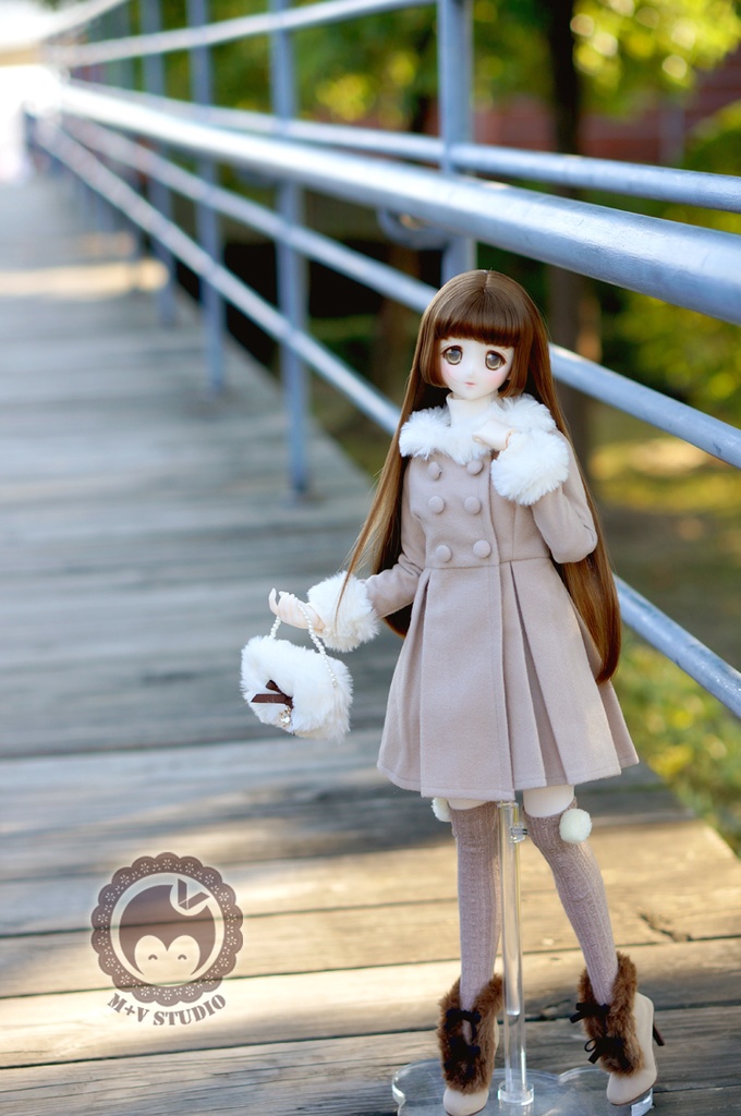 DDS (S/M/L胸)、DD (S/M/L胸)、ファー付きプリンセスラインコート