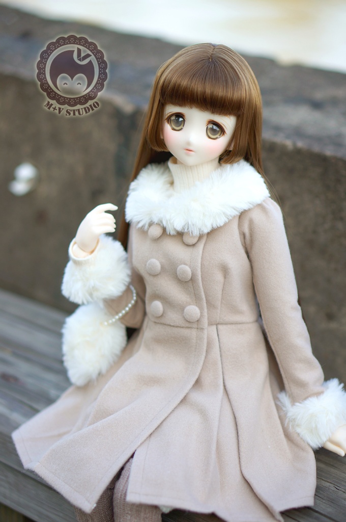 DDS (S/M/L胸)、DD (S/M/L胸)、ファー付きプリンセスラインコート