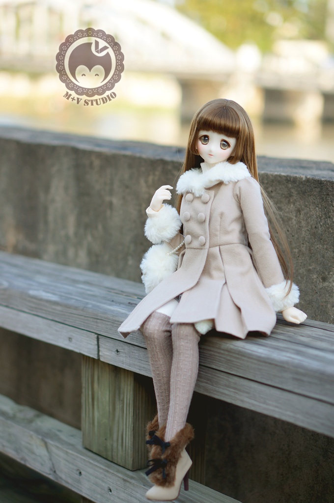 DDS (S/M/L胸)、DD (S/M/L胸)、ファー付きプリンセスラインコート