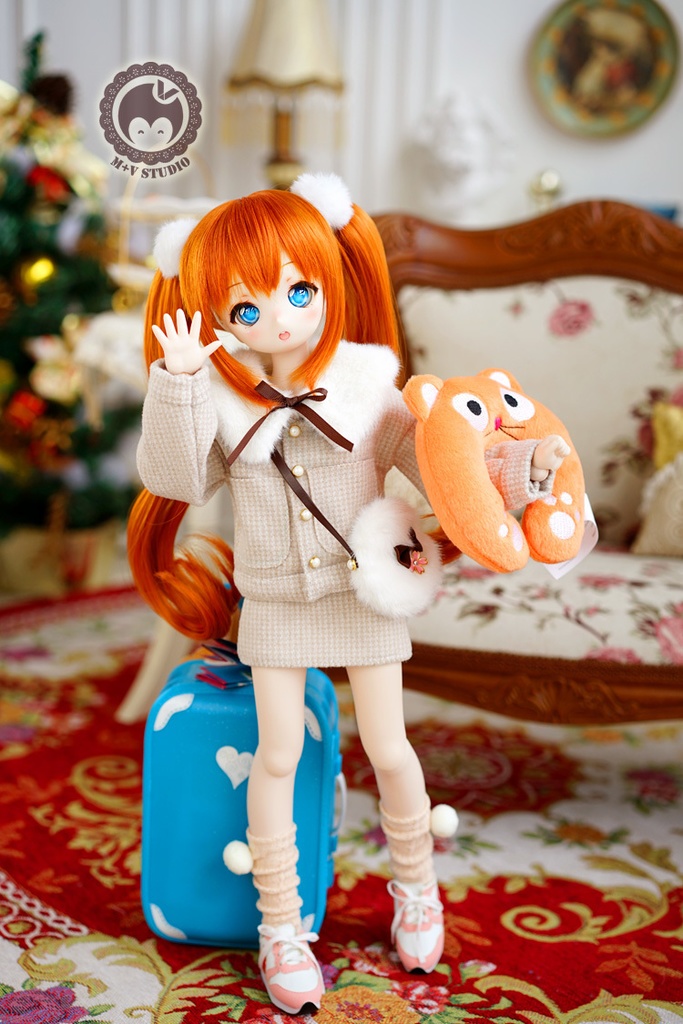 MDD(S/M/L胸)、MSD・秋冬お出かけ可愛いセットアップ5点セット