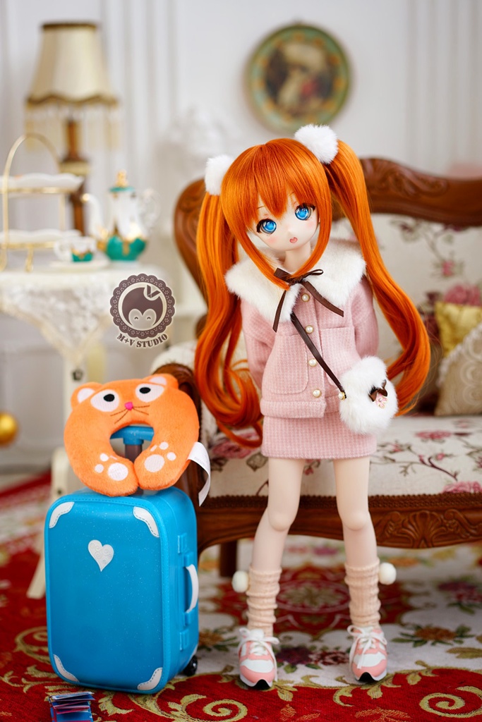 MDD(S/M/L胸)、MSD・秋冬お出かけ可愛いセットアップ5点セット