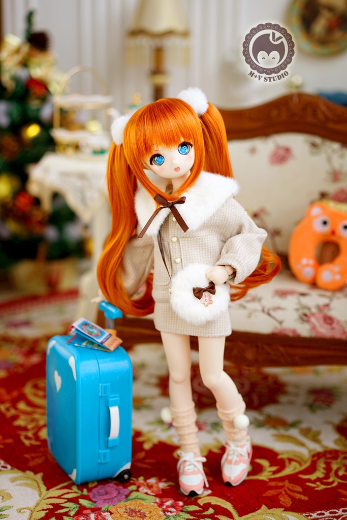 MDD(S/M/L胸)、MSD・秋冬お出かけ可愛いセットアップ5点セット