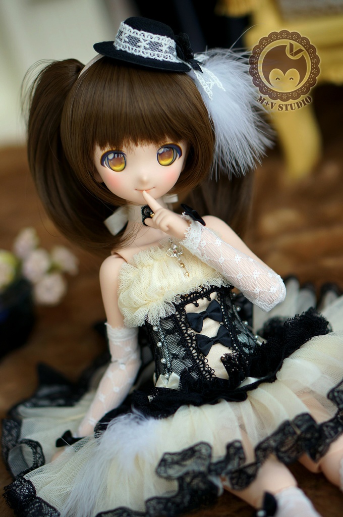 MDD(S/M/L胸)、後ろリボンコルセットドレス8点セット