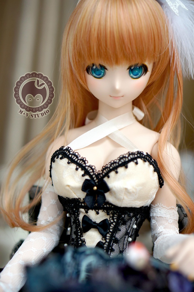 DDS、DD(L/寄せ胸)、DDdy(L/寄せ胸)、後ろリボンコルセットドレス8点セット