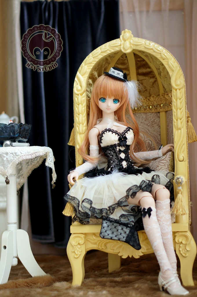 DDS、DD(L/寄せ胸)、DDdy(L/寄せ胸)、後ろリボンコルセットドレス8点セット