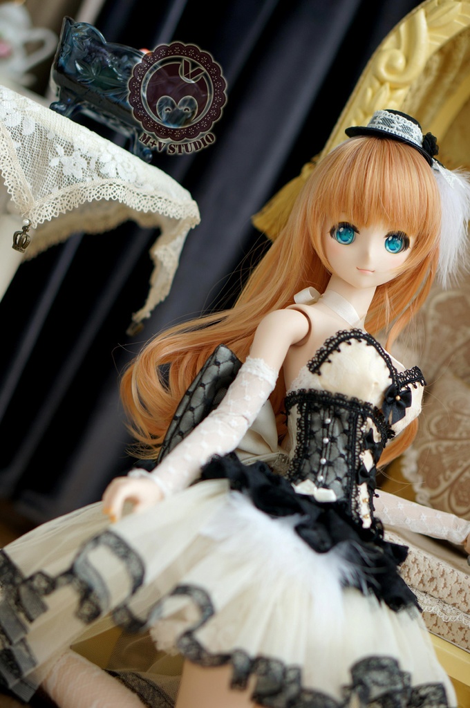 DDS、DD(L/寄せ胸)、DDdy(L/寄せ胸)、後ろリボンコルセットドレス8点セット