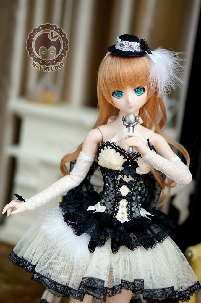 DDS、DD(L/寄せ胸)、DDdy(L/寄せ胸)、後ろリボンコルセットドレス8点セット