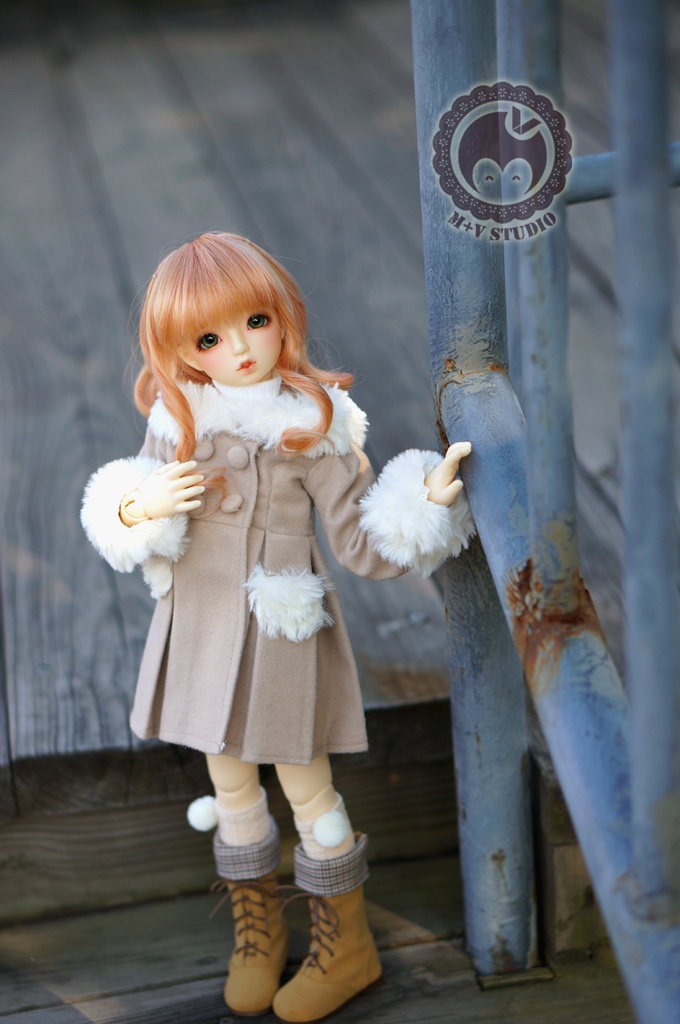 MDD,MSD1/4コート ドール ミニドルフィードリーム ドール服