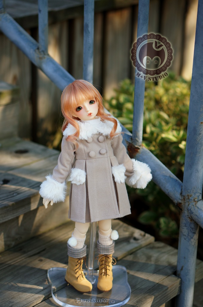 MDD,MSD1/4コート　ドール　ミニドルフィードリーム　ドール服