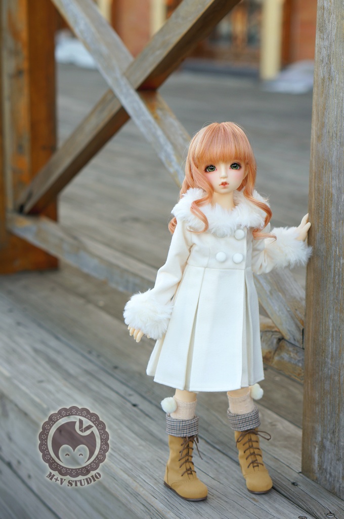 MDD,MSD1/4コート　ドール　ミニドルフィードリーム　ドール服