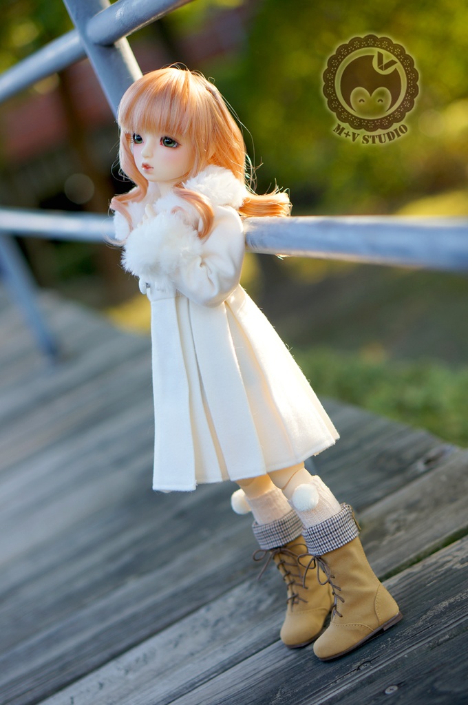 MDD,MSD1/4コート ドール ミニドルフィードリーム ドール服