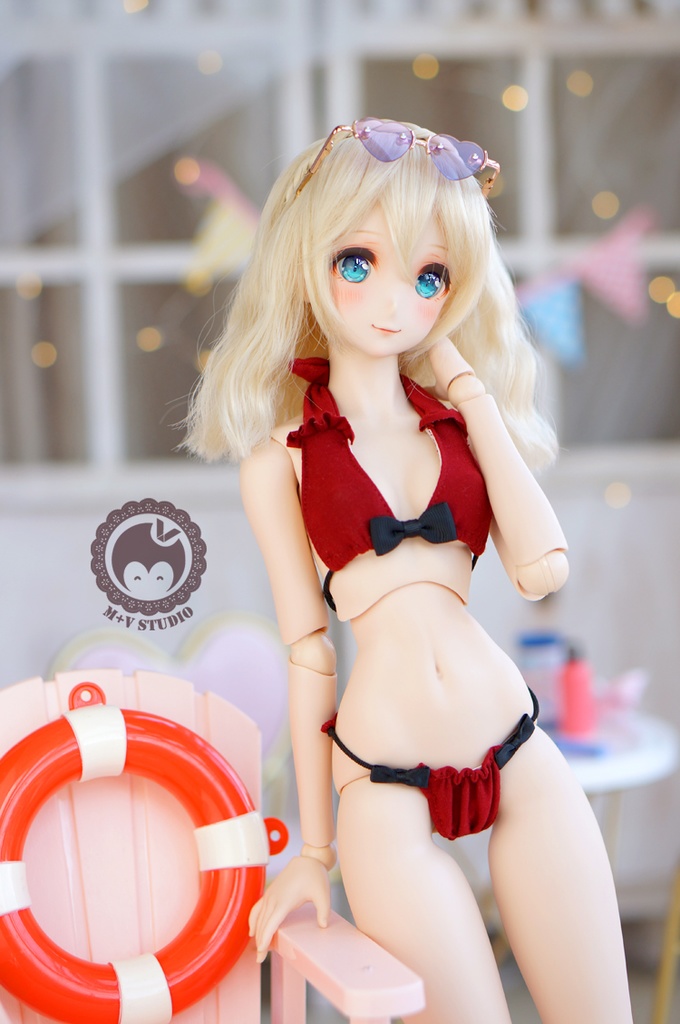 DD水着 DD,DDS,DDM,DDdy ドール ドルフィードリーム ドール服 ビキニ