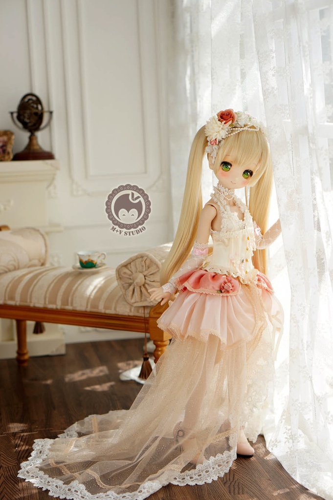 MDD(S/M胸)、ゴージャスレースドレス9点セット