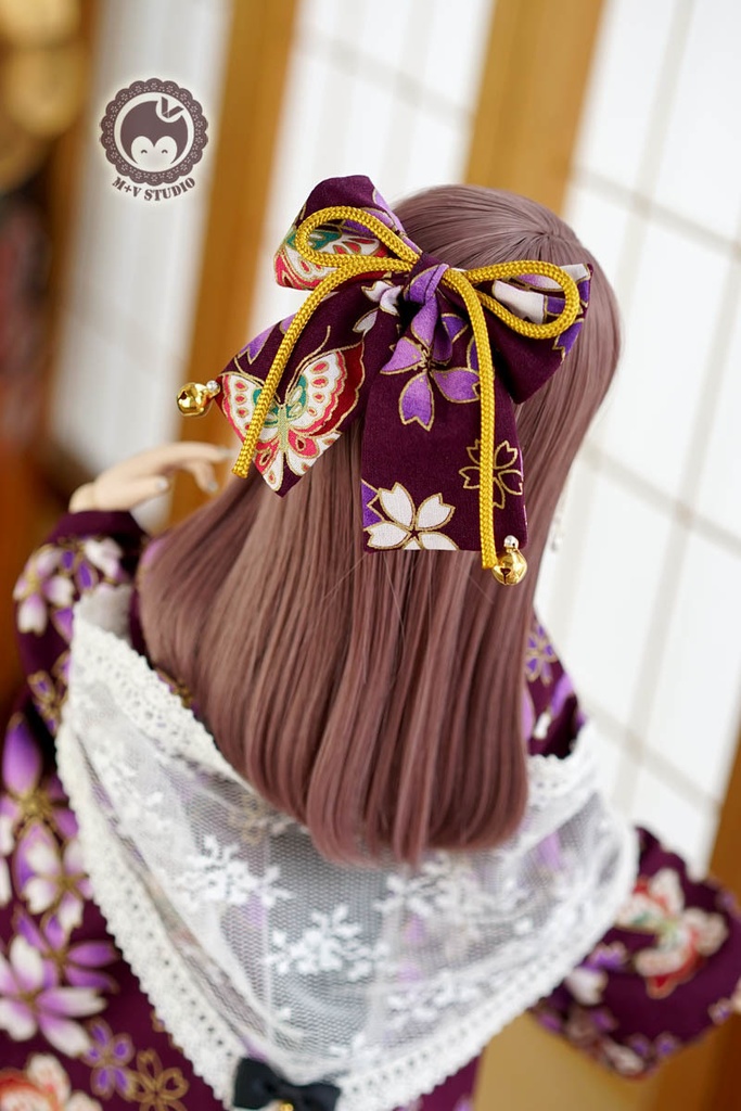 大正ロマン和風卒業式メイド服袴9点セット★菖蝶SD13、SDGr、SD16、DDS、DD、DDdy(各胸)