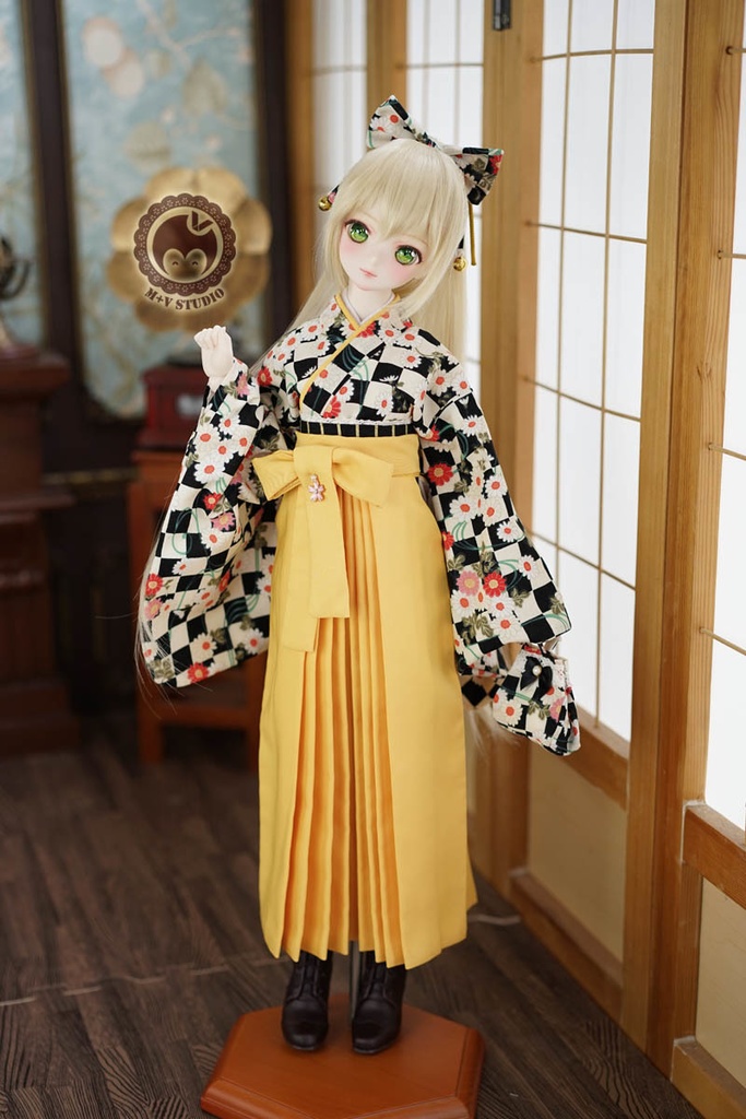 大正ロマン和風卒業式メイド服袴9点セット★雛菊